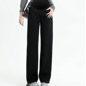 RetroFlex High-Waist Maternity Pants
